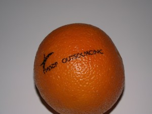 Nadruk na pomarańczy
